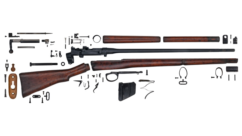 wood, 2K, lee enfield no4 mk1, metal