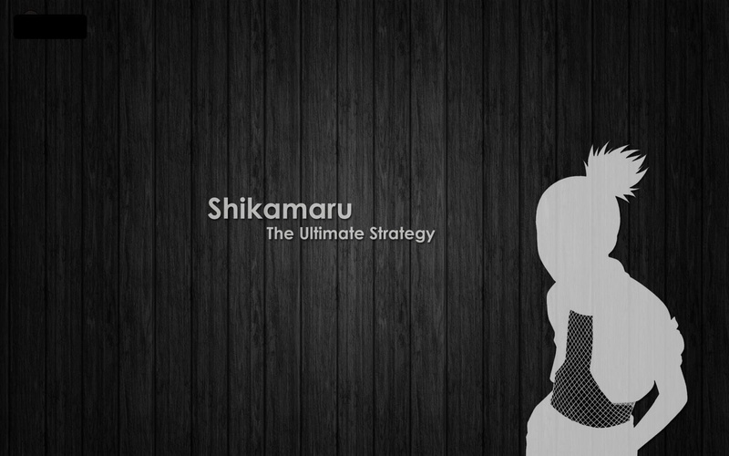 nara, monochrome, 720P, shikamaru, naruto, anime, shippuden