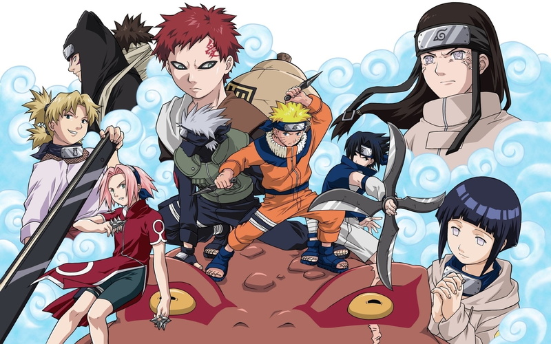Neji Hyūga, adult, Hinata Hyūga, representation, creativity, Sasuke Uchiha, day, Naruto, childhood, primate, still life, male likeness, 1080P, Kakashi Hatake