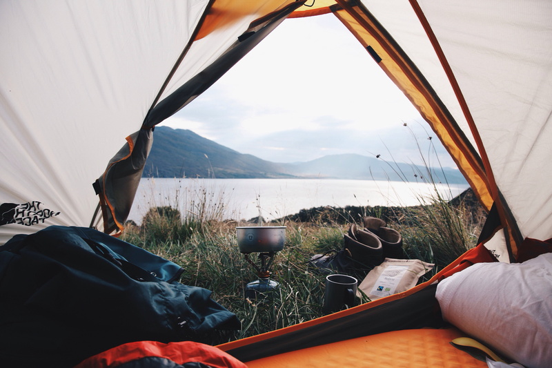 relaxation, day, lake, hiking, copy Space, scenics, nature, white, mountain range, journey, wilderness Area, people Traveling, stay, vacations, adventure