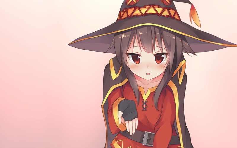 clothing, 1080P, creativity, outdoors, kono subarashii sekai ni shukufuku wo, studio shot, konosuba, toy, no people, male likeness, representation, megumin