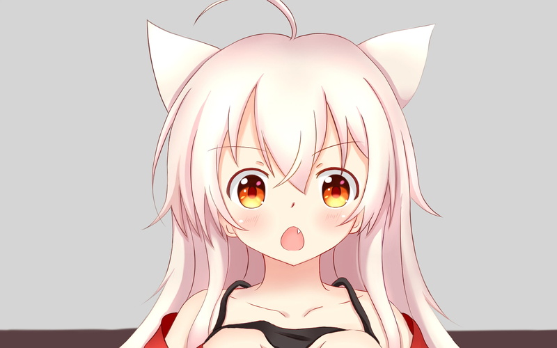 hairstyle, front view, one person, close-up, portrait, 1080P, studio shot, white hair, human representation, women, urara meirochou, art and craft, beauty