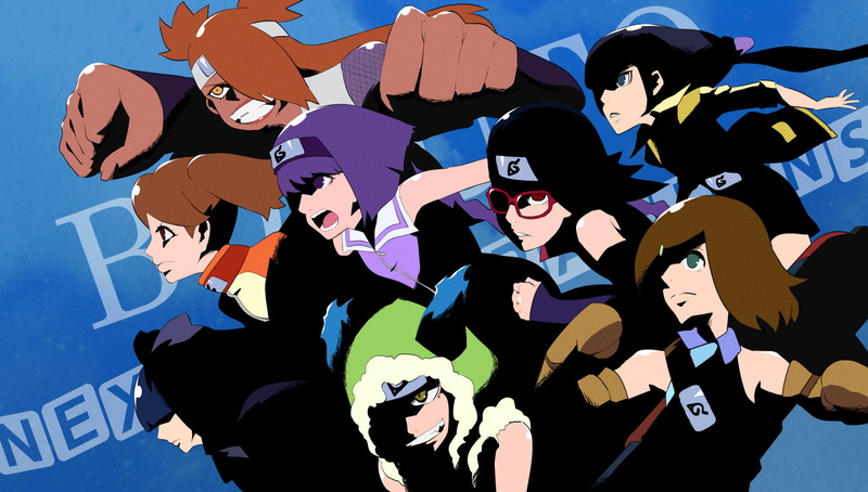 Naruto, Boruto, Sarada Uchiha, 1080P, Wasabi Izuno, Sumire Kakei, Chōchō Akimichi, Namida Suzumeno