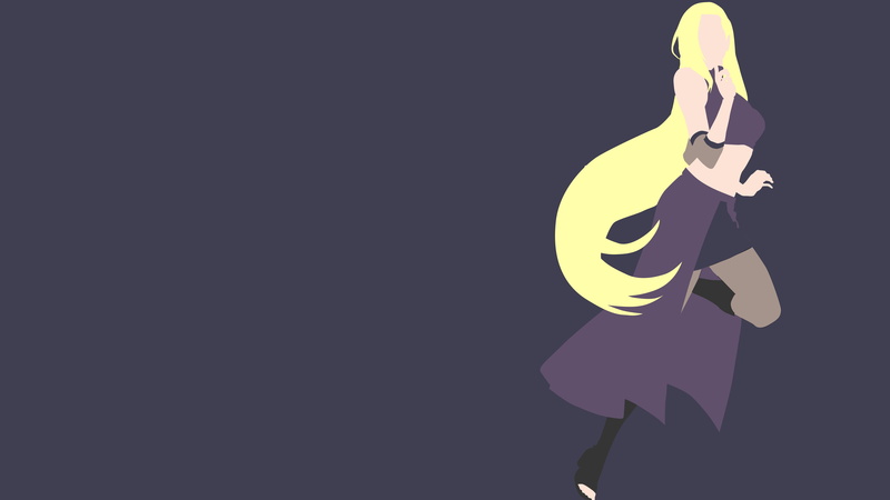 Naruto, Minimalist, 4K, Ino Yamanaka