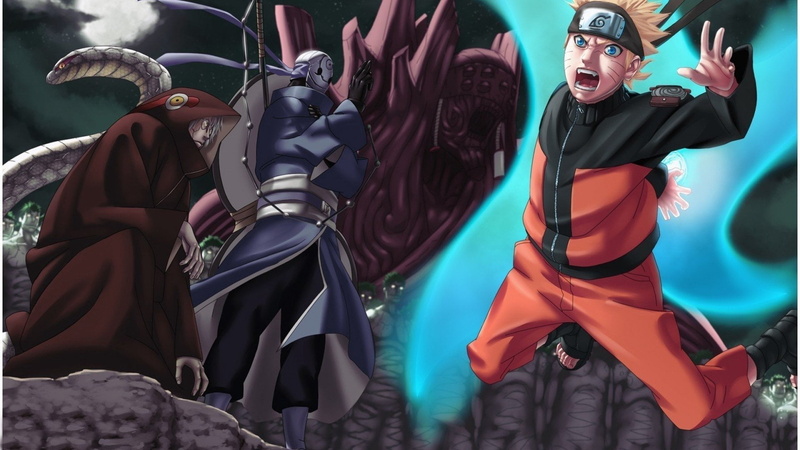 1080P, mouth open, outdoors, three quarter length, Naruto, Naruto Uzumaki, group of people, Anime, casual clothing, Jūbi (Naruto), arts culture and entertainment