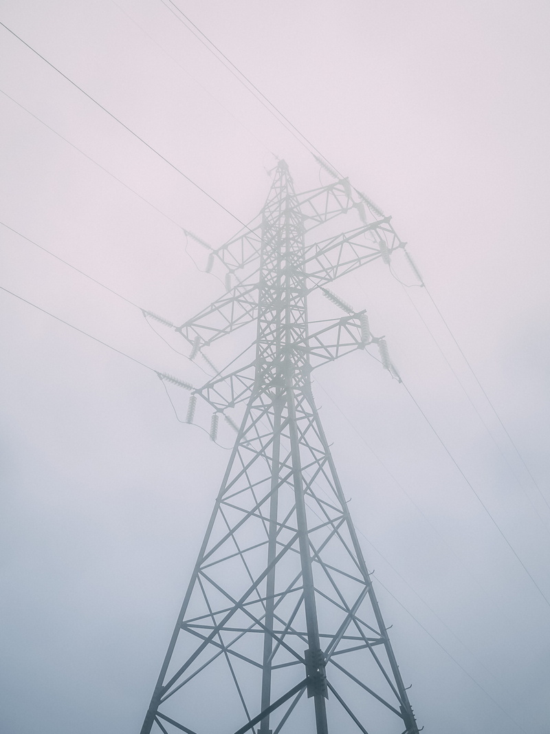 house, global communications, power line, food, architecture, silhouette, building, power supply, veins, communication, electrical grid, smoke, no people