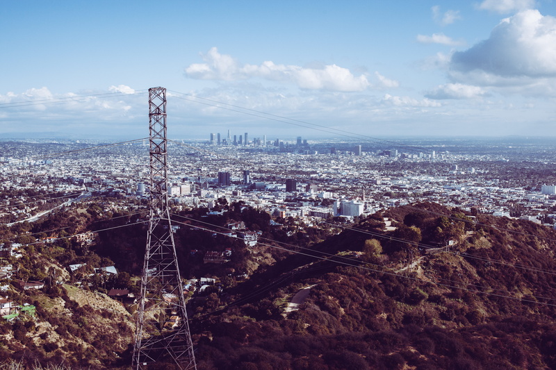 sky, road, connection, no people, building, residential district, cable, aerial view, communication, panoramic, spire, high angle view, cityscape, electricity