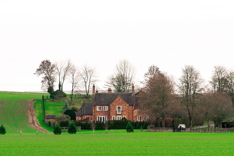 tower, trees, clear sky, daytime, blue, lawn, field, day, concrete, campus, sky, land, house, tree, green color, plant, grassland, 5K, housing, steeple