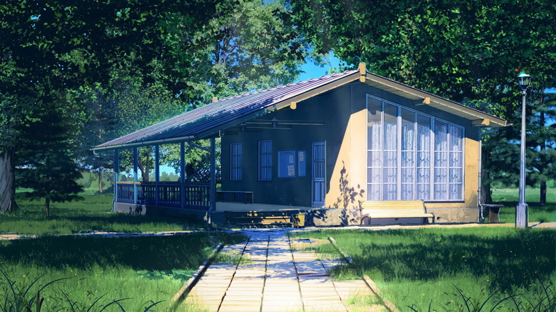 Everlasting Summer, path, 1080P, cottage, ArseniXC, sunlight