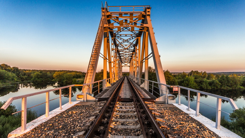 ranova, the way forward, russia, reka ranova, no people, railway bridge, architecture, rail transportation, direction, truss bridge, rail transport, built structure