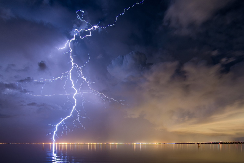 storm, photo, sky, lightning, 1080P, the element