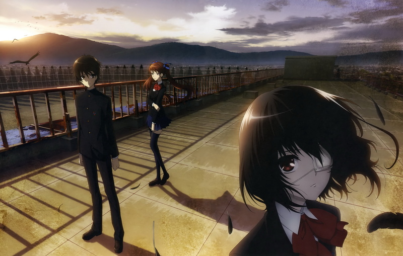 4K, Izumi Akazawa, Another, Kouichi Sakakibara, Mei Misaki, Another (Anime), Anime