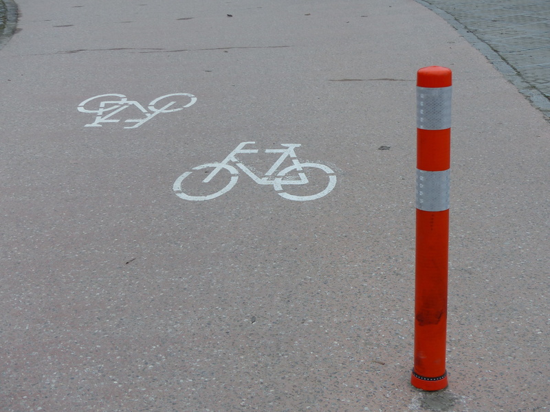 rules, drawing - art product, cone, guidance, western script, transportation, sign, bike, 4K, cycle path signs, art and craft, red, street, white color