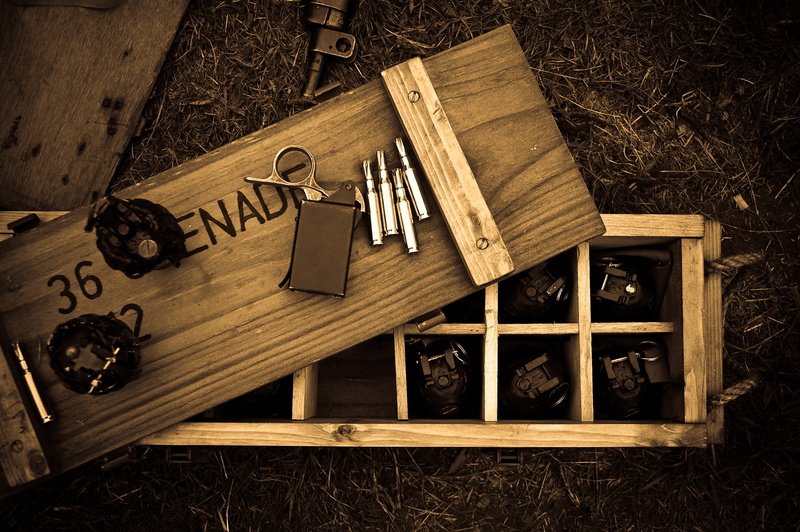 ring, high angle view, box - container, book, plant, close-up, indoors, still life, publication, wooden, cartridges, old, grenades, 2K, brown, western script