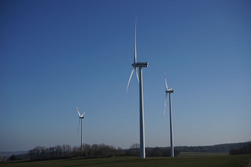 wka, environmental protection, chp, alternative energy, wind power, outdoors, copy space, renewable energy, environment, fuel and Power Generation, power in nature
