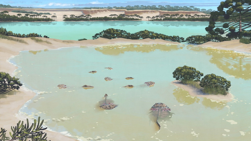1080P, dinosaurs, Simon Stålenhag