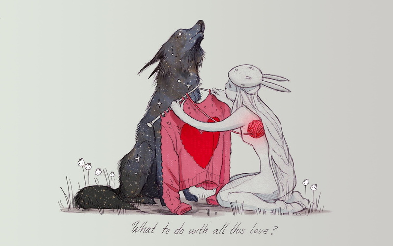 wolf, bird, red, no people, representation, The wolf and the girl, white background, snow, human representation, winter, creativity, studio shot, 2K, cold temperature