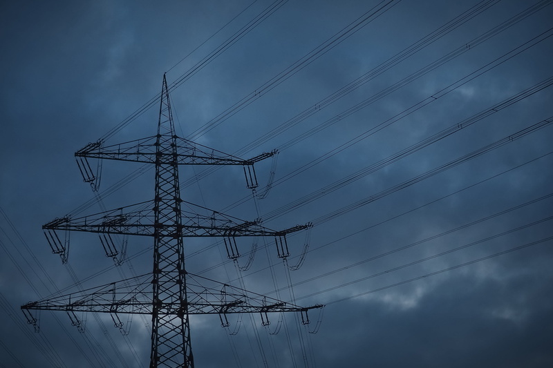 tall - high, steel, reinforce, tower, no people, outdoors, electrical equipment, alloy, built structure, 4K, current, dusk, cable, elektrik, high voltage