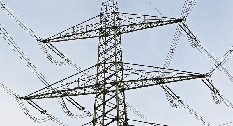 girder, architecture, 2K, Maximum, strommast, power lines, power line, fuel and power generation, cloud - sky, low angle view, quadruple lines, 380kv