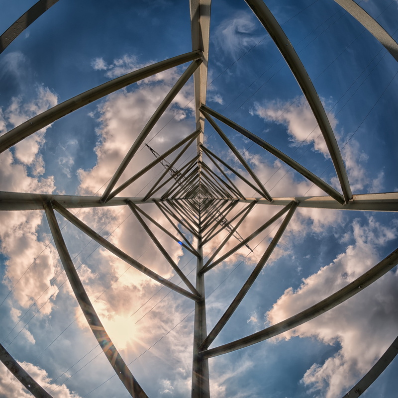 technology, design, no people, power supply, extreme long shot, low angle view, low, electrical equipment, close-up, building, angle, connection, tower