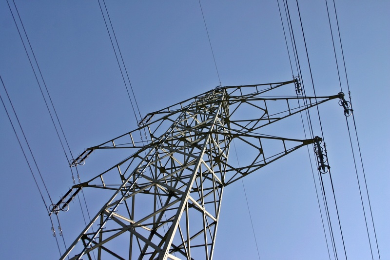 tall - high, power line, mast, day, complexity, cable, current, clear sky, masts, technology, line, power supply, metal, girder, 2K, electricity, electricity pylon