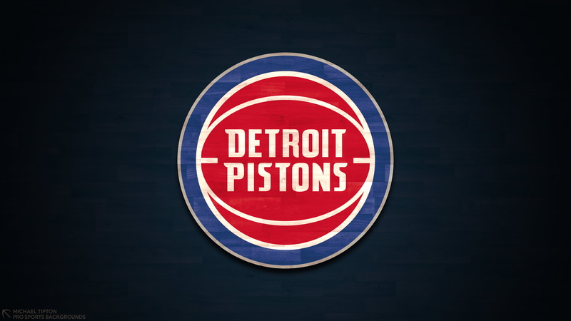 Basketball, 4K, NBA, Detroit Pistons, Logo