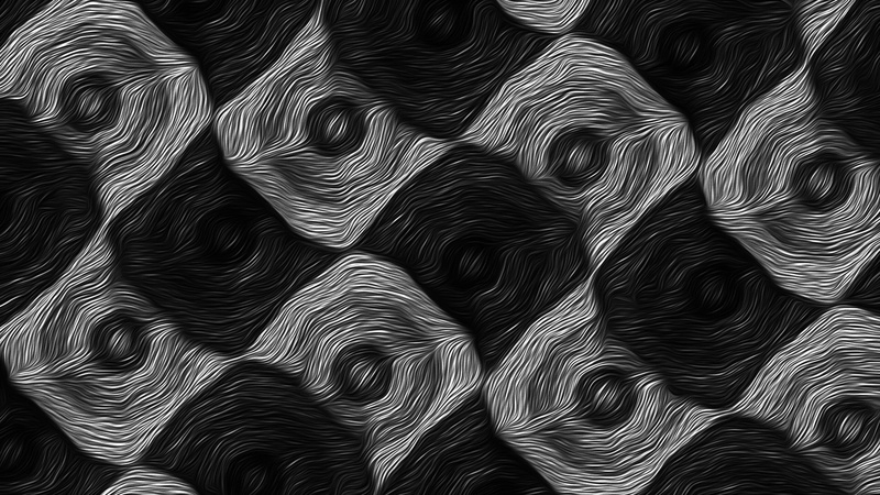 1080P, black white oil painting lines dark abstract monochrome
