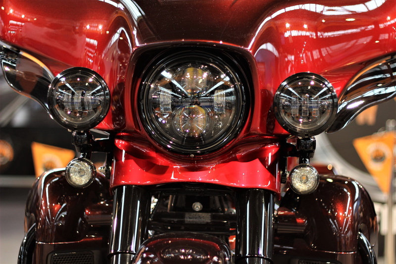 lighting equipment, power, speedometer, retro styled, indoors, transportation, metal, speed, reflection, motorbike harley davidson, motorcycle, mode of transportation