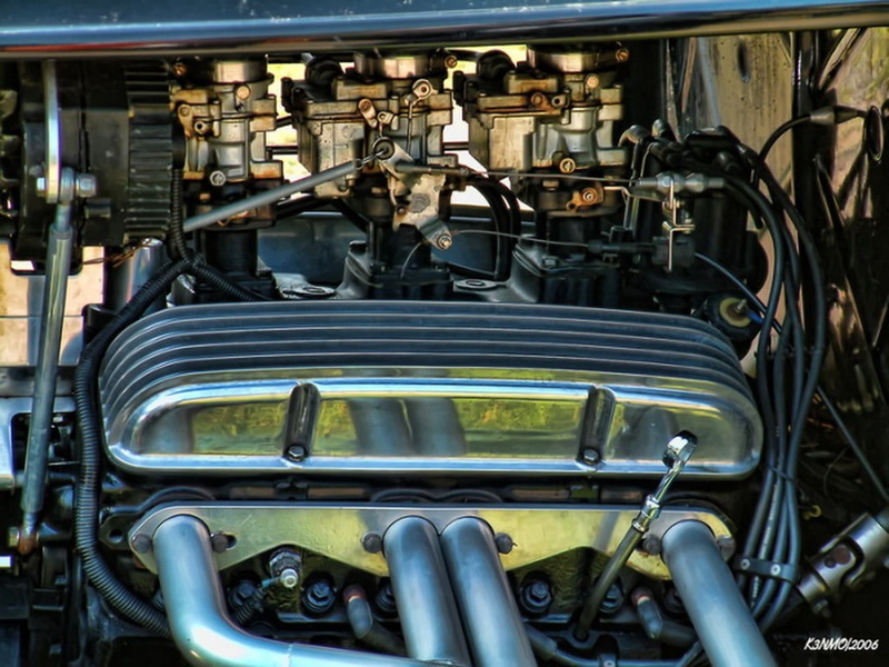480P, chevy, small, cars, block, v, chrome, chevrolet, hd, art, Engine
