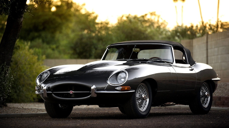 gray, Roadster, 1080P, e, E-Type, type, car, XK, jaguar