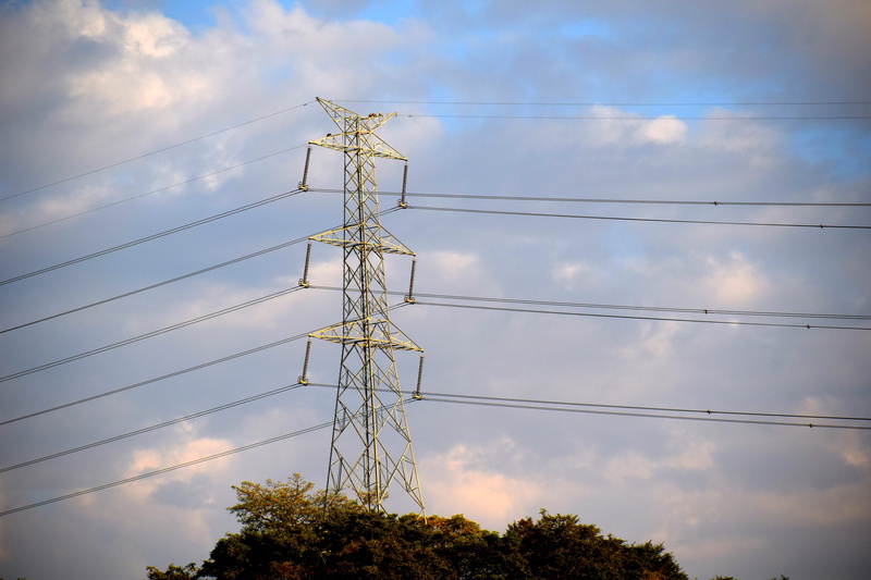 connection, power plant, iron - metal, power line, no people, plant, power supply, power, day, cloud - sky, electricity pylon, complexity, transmission