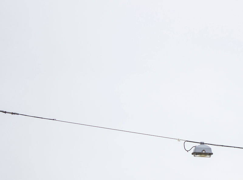 cable, clear sky, day, vehicle, connection, power supply, animal themes, outdoors, line, shape, transportation, nature, no people, bird, overhead cable car
