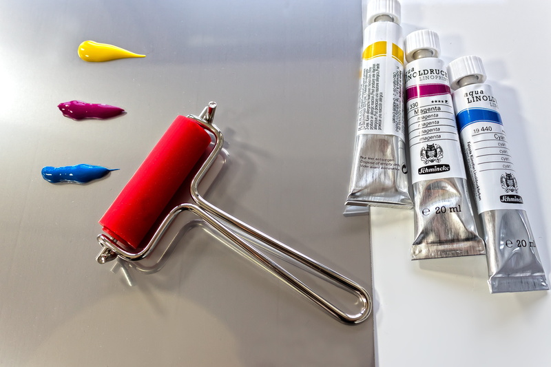 roll, steel, table, high angle view, variation, color tube, group of objects, healthcare and medicine, magenta, syringe, multi colored, still life, cyan
