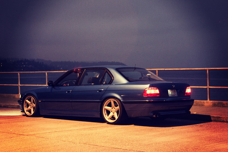 il, embankment, bmw, e, 1080P, 750il, Tuning, E38