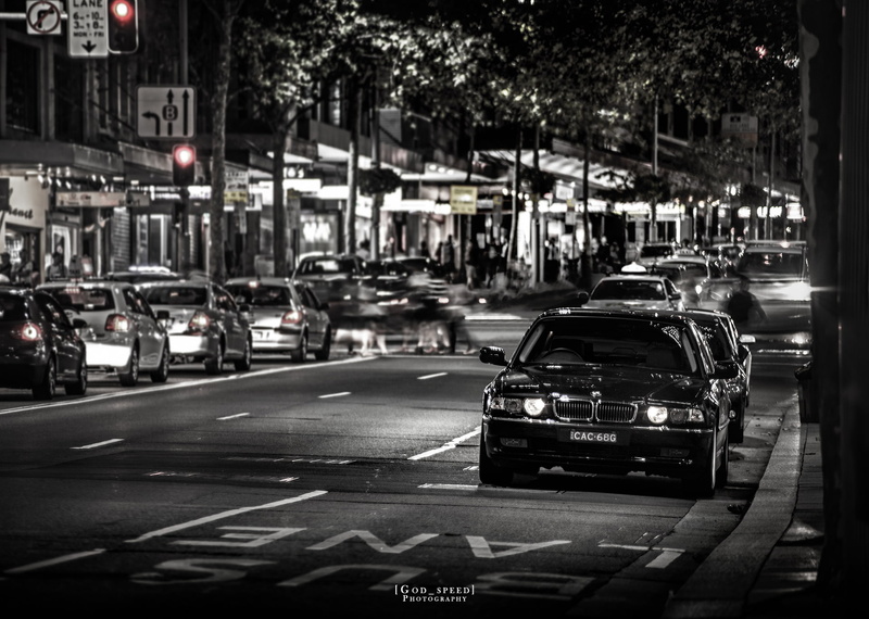 740iL, 1080P, The city, 7 Series, BMW, E38