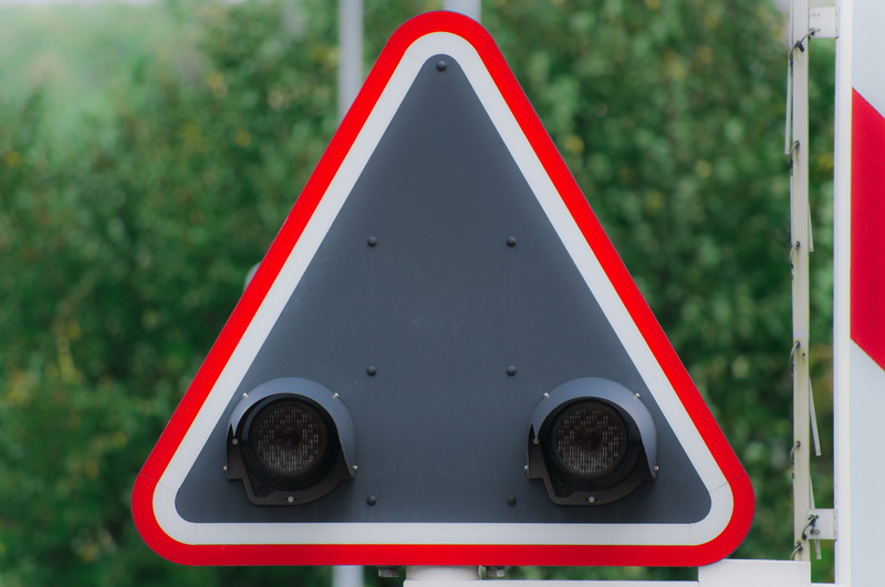 sign, symbol, plant, triangle shape, junction, design, traffic lights, road sign, train, red, transportation, signal, route, geometric shape, circle, communication