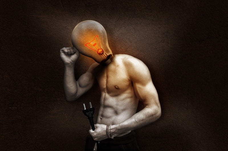 elektrik, chest, high voltage, 4K, healthy lifestyle, black background, glow wire, think, macro, thinking, young adult, strength, torso, man, electric light