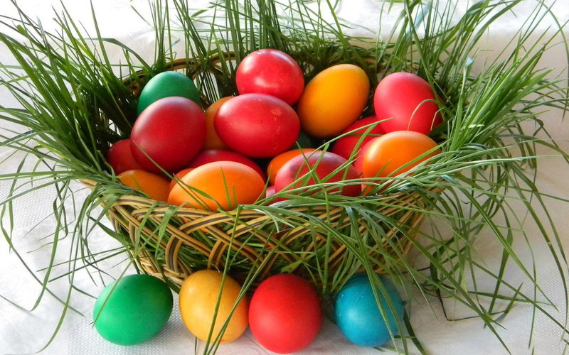 assorted, eggs, 3d and abstract, 1080P, happy, spring, holidays, egss, easter