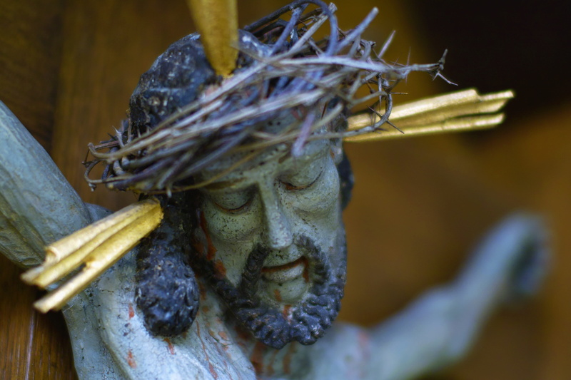 close-up, belief, craft, spirituality, crucifixion, creativity, day, wood - material, christianity, indoors, cross, statue, symbol, holy, art and craft
