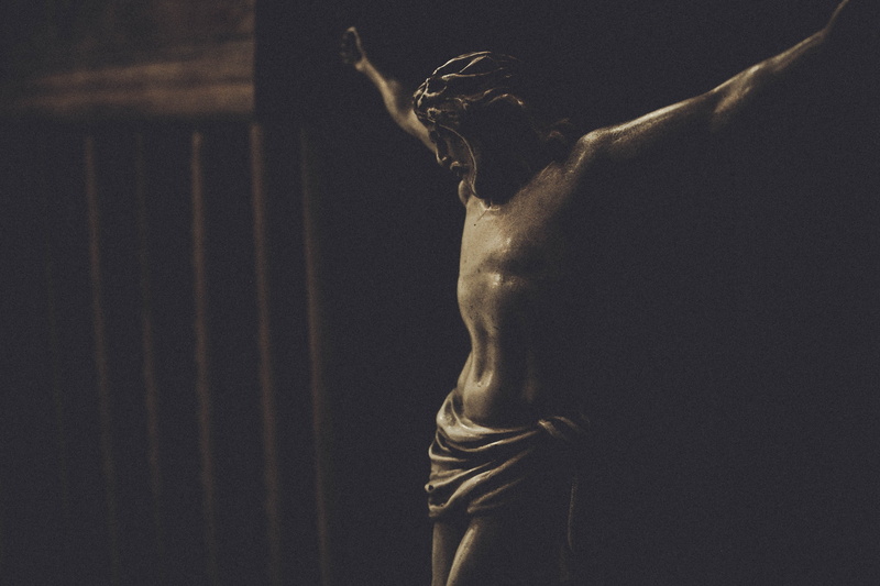 human arm, male likeness, cross, adult, jesus, creativity, sculpture, jeasus, 5K, body part, painted, hanged, statue, god, human representation, people