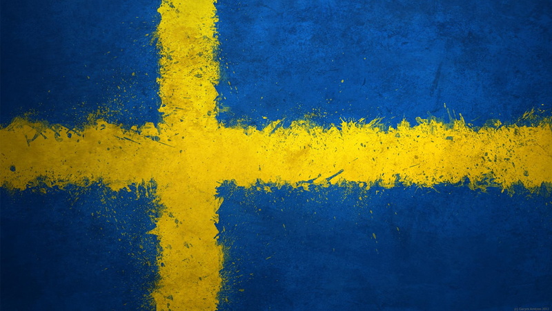 1080P, painting, yellow, cup, crucifix, world cup 2014, flag, world, world cup, sweden, blue, sweden flag