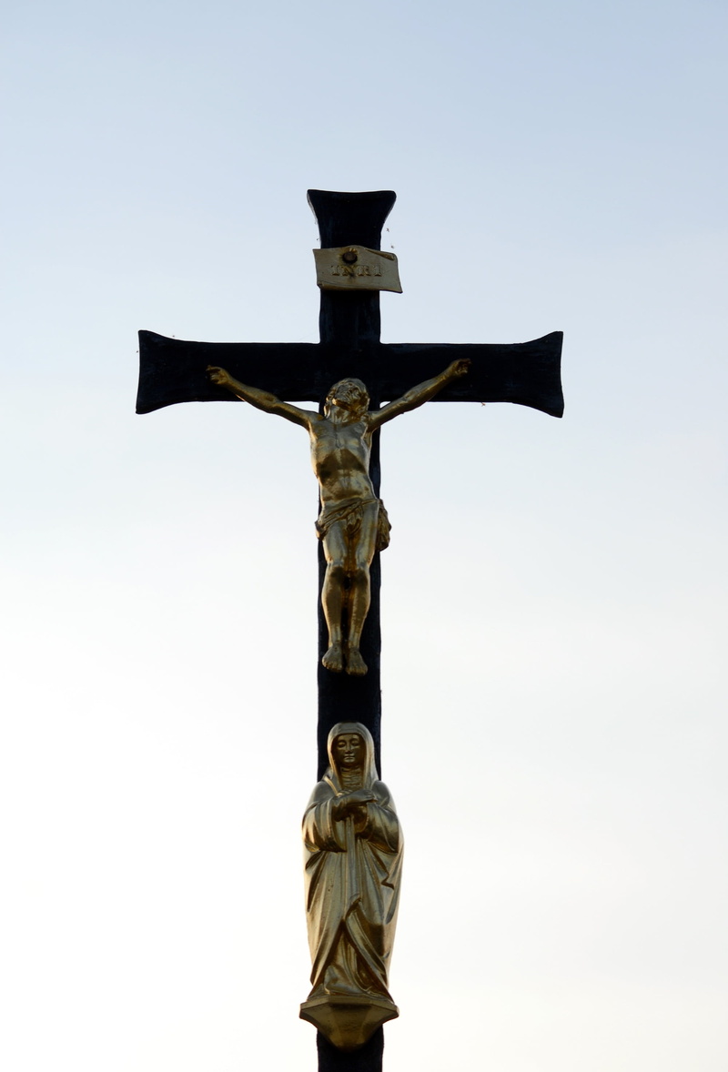 no people, jesus, sky, christian, holy, statue, nature, jesus christ, religion, church, son of god, god, day, word of god, maria, christen, spiritual, crucifix