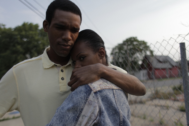 standing, mature men, men, young men, day, two people, front view, Southside with You, Tika Sumpter, mid adult men, portrait, couple - relationship, leisure activity