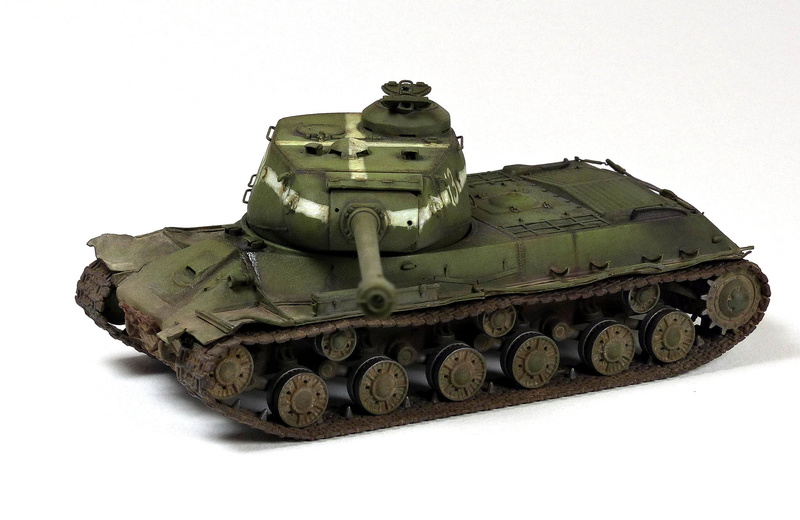 white background, armed forces, Soviet, no people, 1080P, armored tank, studio shot, fighting, transportation, heavy, number, copy space, The is-2, conflict