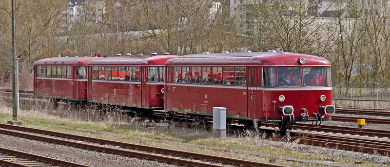 outdoors, train - vehicle, on the move, tree, nature, diesel, rail transportation, plant, branch line, public transportation, vt98, deutsche bundesbahn