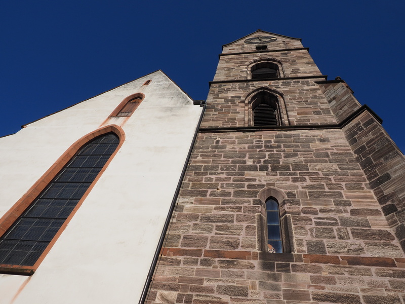 architecture, steeple, building, minster hill, no people, martin church, building exterior, clock, clear sky, parish church, tower, outdoors, bell tower - tower