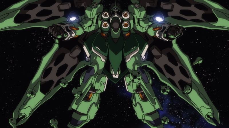 front view, close-up, illustration, Marida Cruz, night, green, outdoors, looking at camera, green color, gundam, Kchatrya, security, black, digital composite