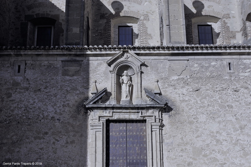 Albacete, Architecture, Religious, 1080P, Statue, Spain, Black and White, Church