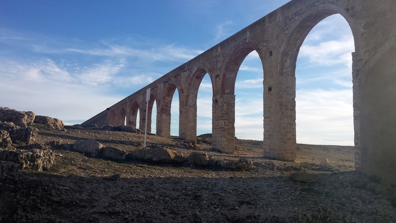 architecture, outdoors, day, arches, ruined, site, no people, bronze, age, the past, bridge, ancient, acequion, arch bridge, bridge - Man Made Structure