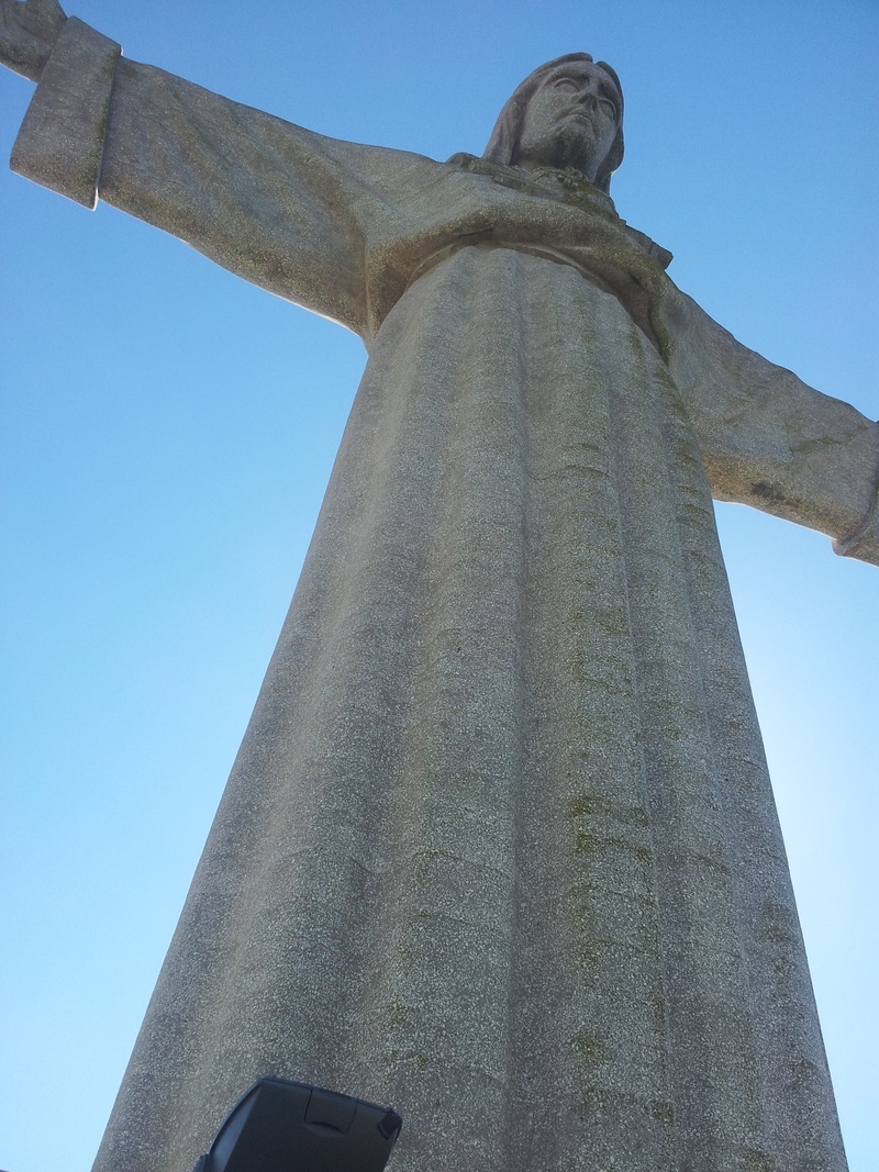 2K, pray, lord, built structure, cristo rey, human representation, prayer, landmark, representation, peace, blue, symbol, religion, day, spiritual, holy